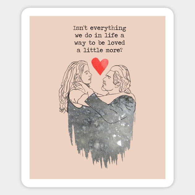 Loved a Little More - Before Sunrise Sticker by toruandmidori